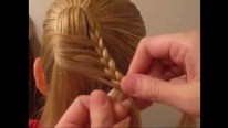 Merdiven Stili Saç Örgüsü Nasıl Yapılır