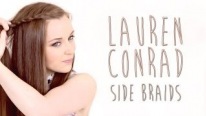 Lauren Conrad Modeli Yan Saç Örgüsü Nasıl Yapılır