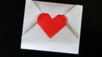 Origami - Aşk Mektubu Tasarımı