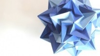 Origami - Top Biçiminde Orijinal Çiçek Tasarımı