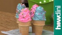 Çocuklarınız İçin Tatlı Dondurma - Cupcake Yapımı