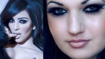 Kim Kardashian Kedi Gözü Makyajı Uygulaması