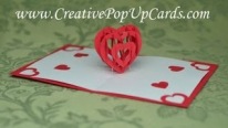 Kağıt Sanatı - Sevgililer Günü İçin Romantik 3D Kalp Tasarımı