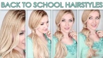 Uzun Saç İçin Kolay Okul Atkuyruğu Saç Modelleri