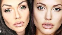 Çekici Angelina Jolie Makyajı Uygulaması